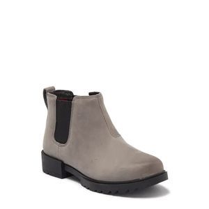 Sorel Women's Emelie II Lug Sole Chelsea Booties - Quarry/Black 8.5M